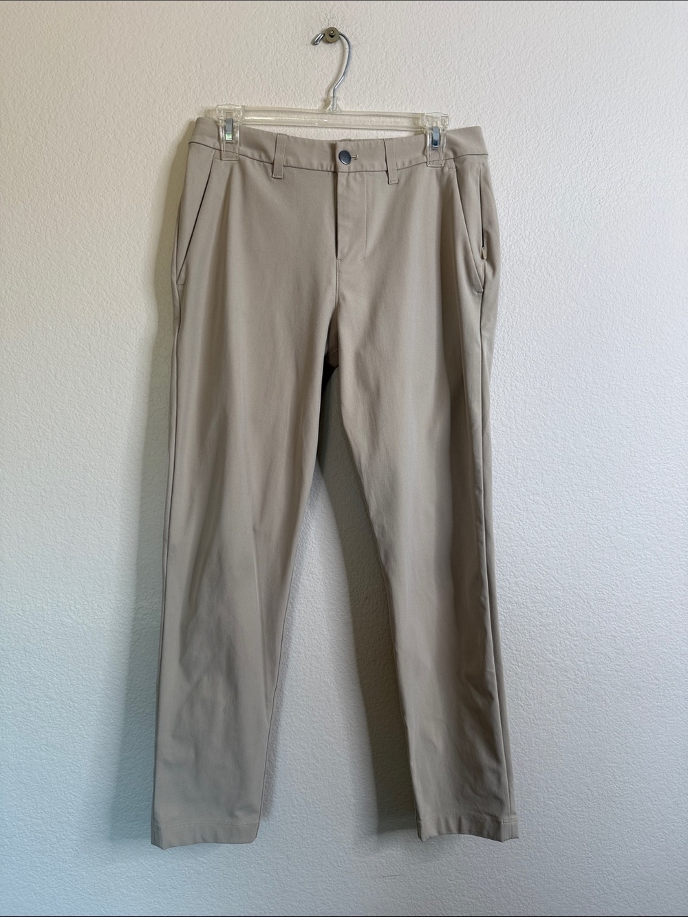 Lululemon ABC slim pants tan EUC men’s 28 khaki